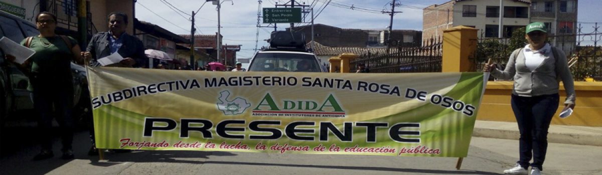 Paro Nacional de Maestros