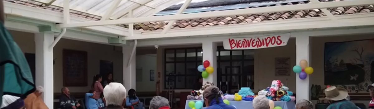Programa de Confección del SENA realizó proyecto social e impactar algunos abuelitos de Santa Rosa