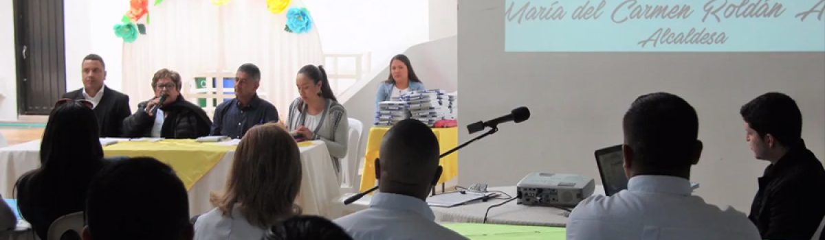 Alcaldía Municipal socializó informe de gestión de sus casi 4 años de gobierno